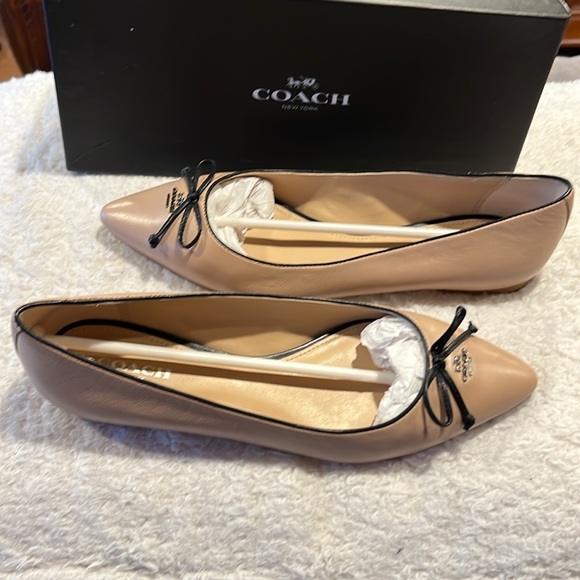 Coach Radient lambskin flat shoes - Picture 6 of 8